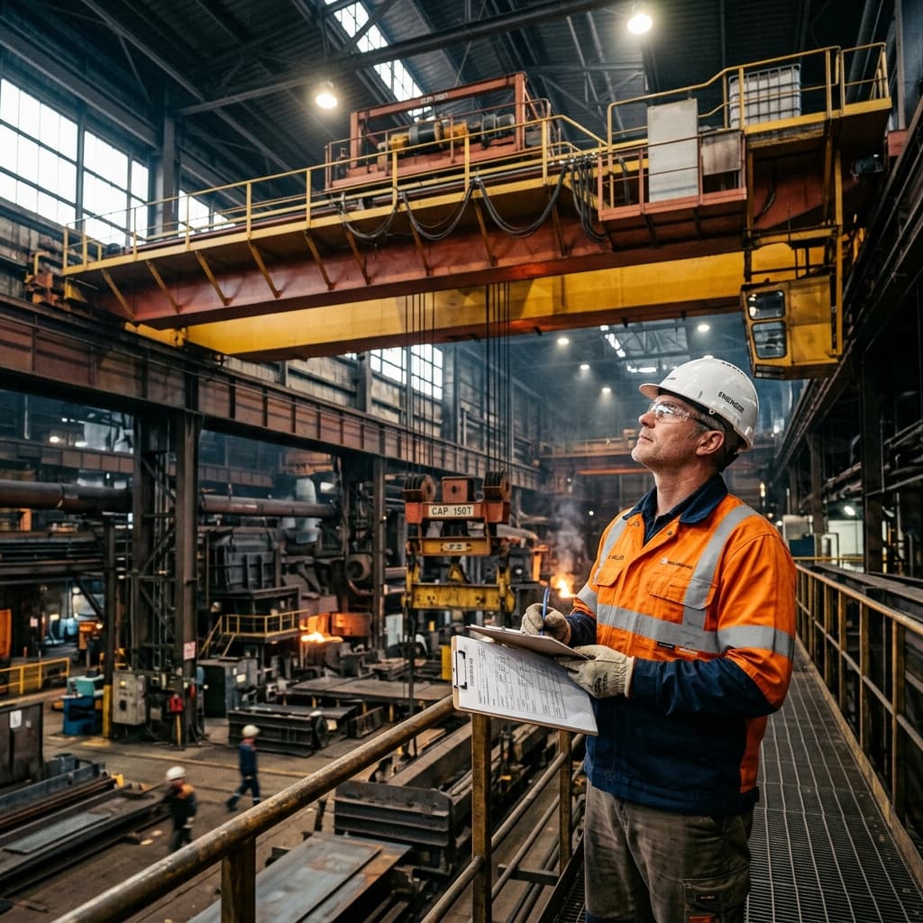 Kiểm định cầu trục và cổng trục